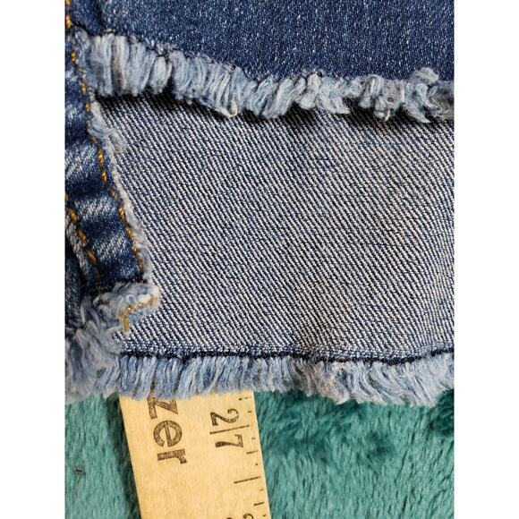 Guess Jeans Size 27 Womens Blue Stretch Pants Denim Ladies Mid Rise Ankle - Picture 8 of 13